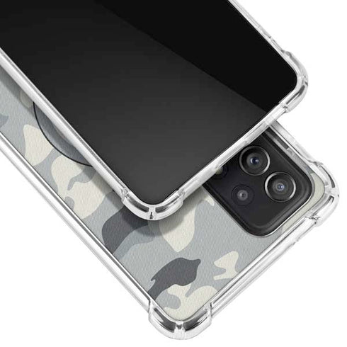 NFL Pittsburgh Steelers Camo Galaxy A52 5G Clear Case
